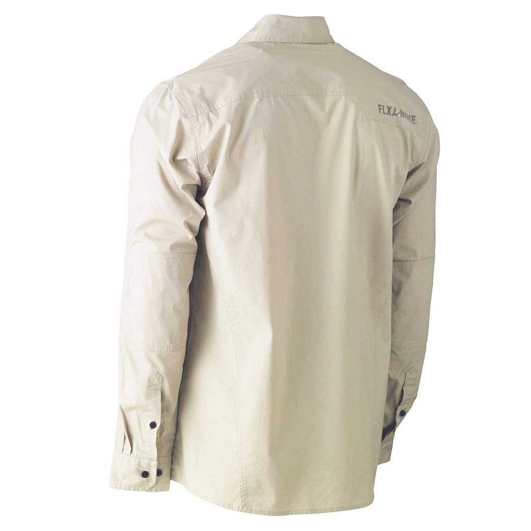 House of Uniforms The Flex and Move Utility Shirt | Long Sleeve | Mens Bisley 