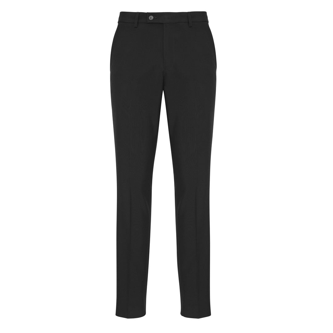 House of Uniforms The Classic Slim Pant | Mens Biz Collection Black