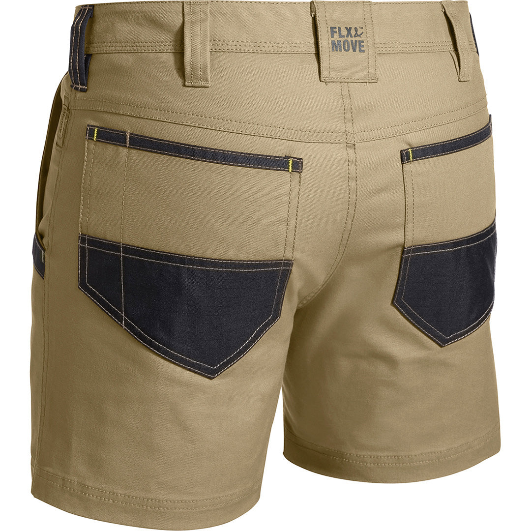House of Uniforms The Flex and Move Stretch Short | Mens Bisley 