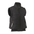 House of Uniforms The Quilted Puffer Vest | Ladies Bisley Black