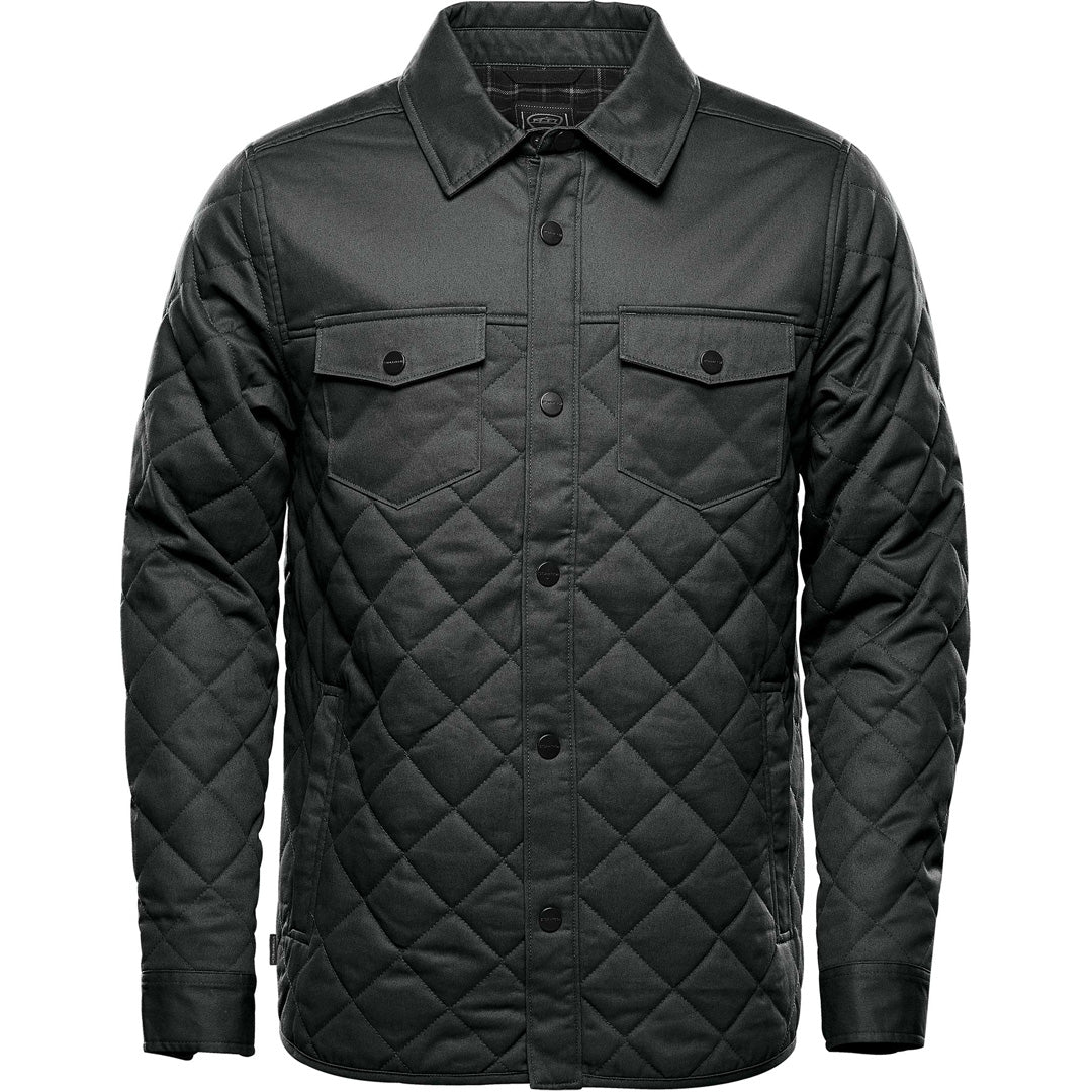 House of Uniforms The Bushwick Quilted Jacket | Mens Stormtech Graphite