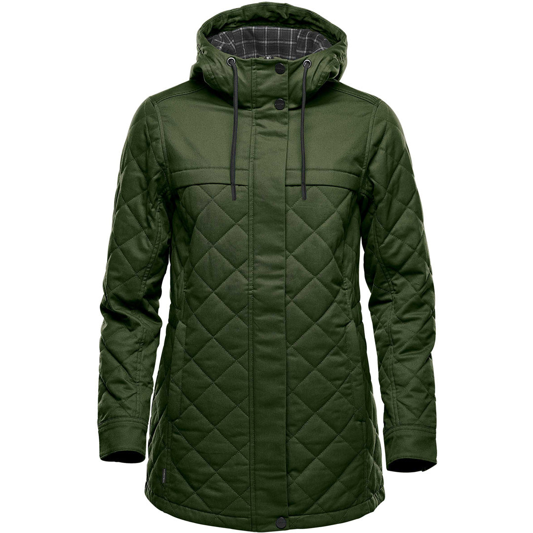 House of Uniforms The Bushwick Quilted Jacket | Ladies Stormtech Earth