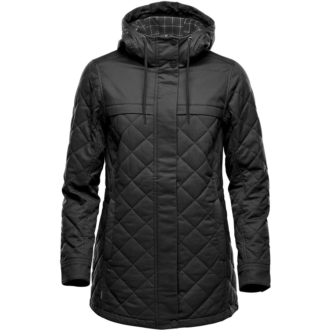 House of Uniforms The Bushwick Quilted Jacket | Ladies Stormtech Graphite