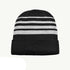 House of Uniforms The Multi Stripe Beanie | Unisex Grace Collection Black/White