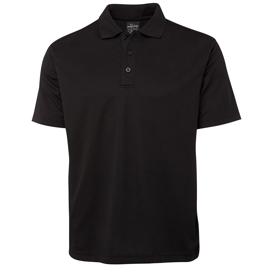 House of Uniforms The Short Sleeve Poly Polo | Adults Jbs Wear Black