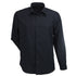 House of Uniforms The Candidate Shirt | Mens | Long Sleeve Stencil Black