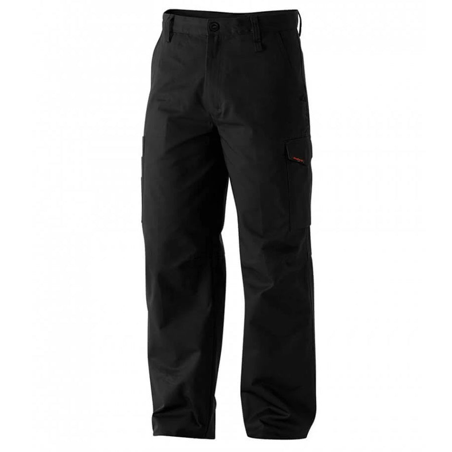 House of Uniforms The Work Cool V1 Pant | Mens KingGee Black