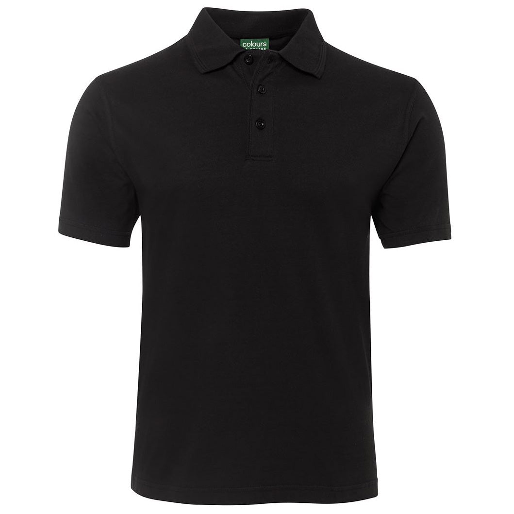 House of Uniforms The C of C Jersey Polo | Short Sleeve | Adults Jbs Wear Black