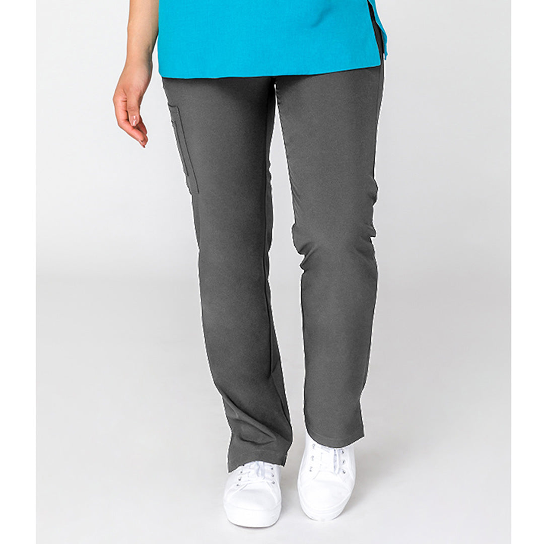 House of Uniforms The City Active Pant | Ladies City Collection Charcoal