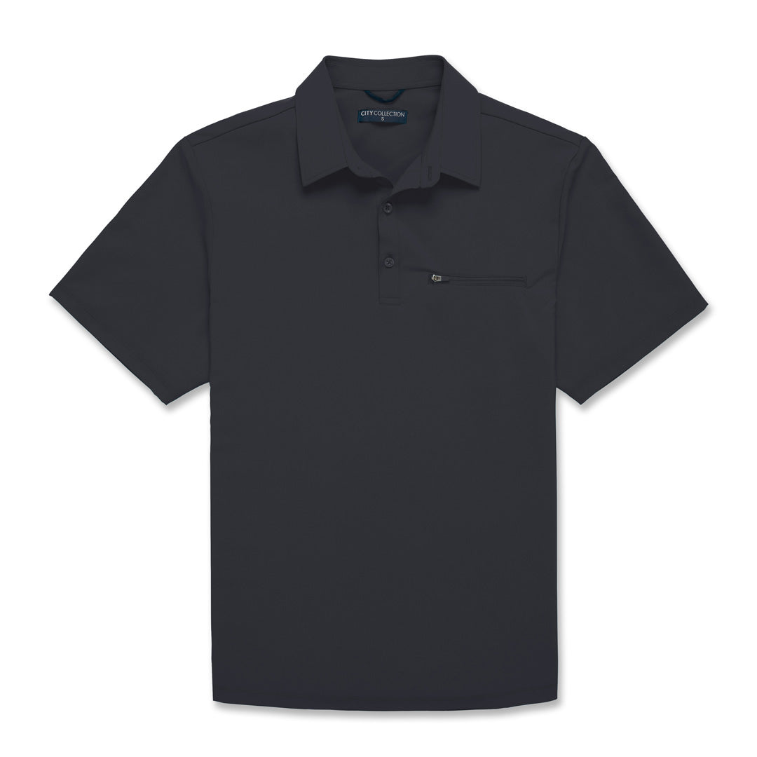 House of Uniforms The Healthcare Polo | Adults | Short Sleeve City Collection Charcoal
