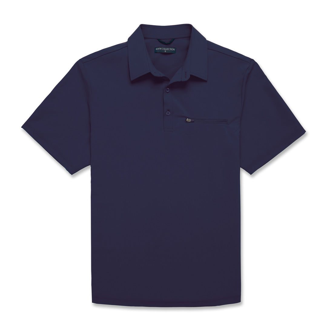 House of Uniforms The Healthcare Polo | Adults | Short Sleeve City Collection Navy