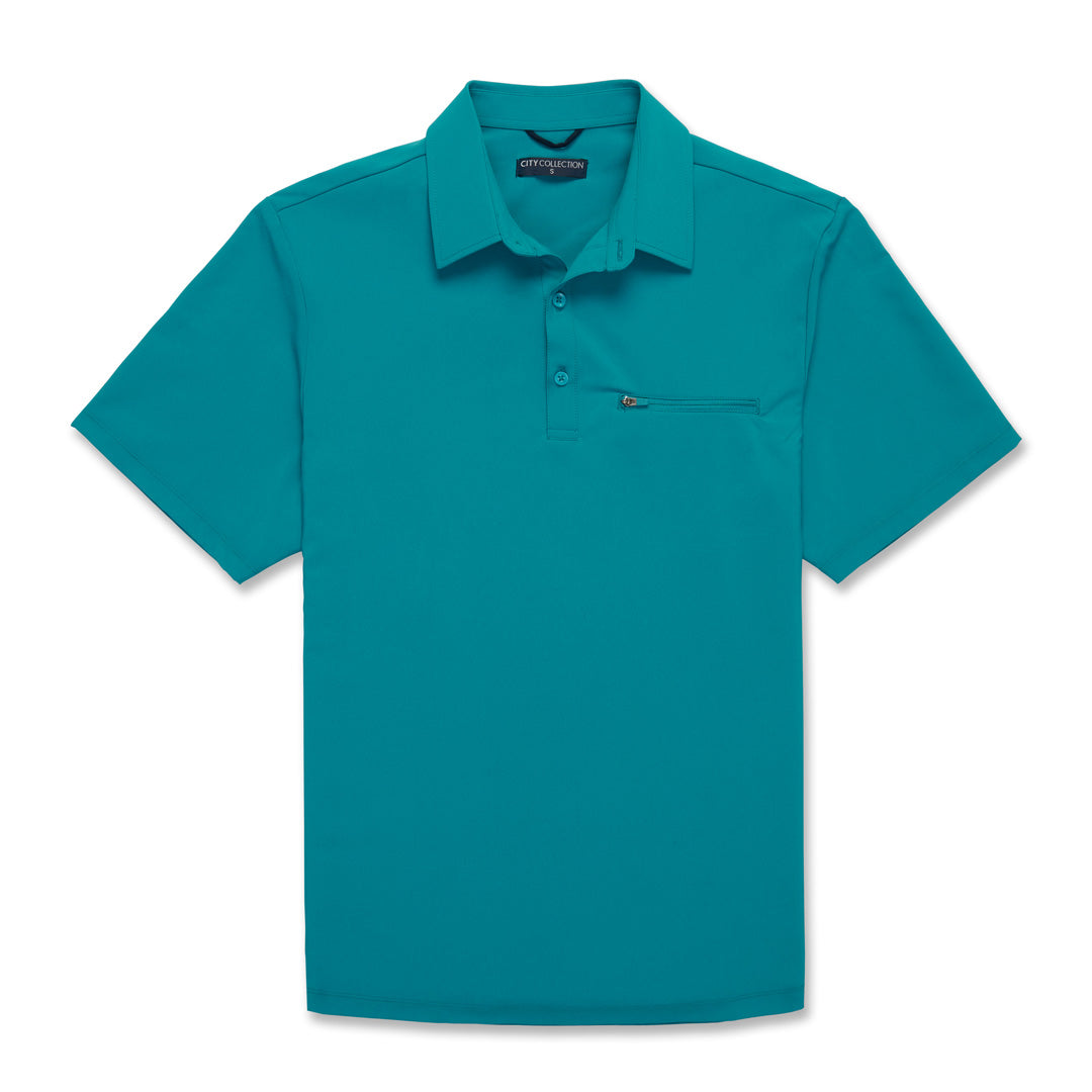 House of Uniforms The Healthcare Polo | Adults | Short Sleeve City Collection Teal