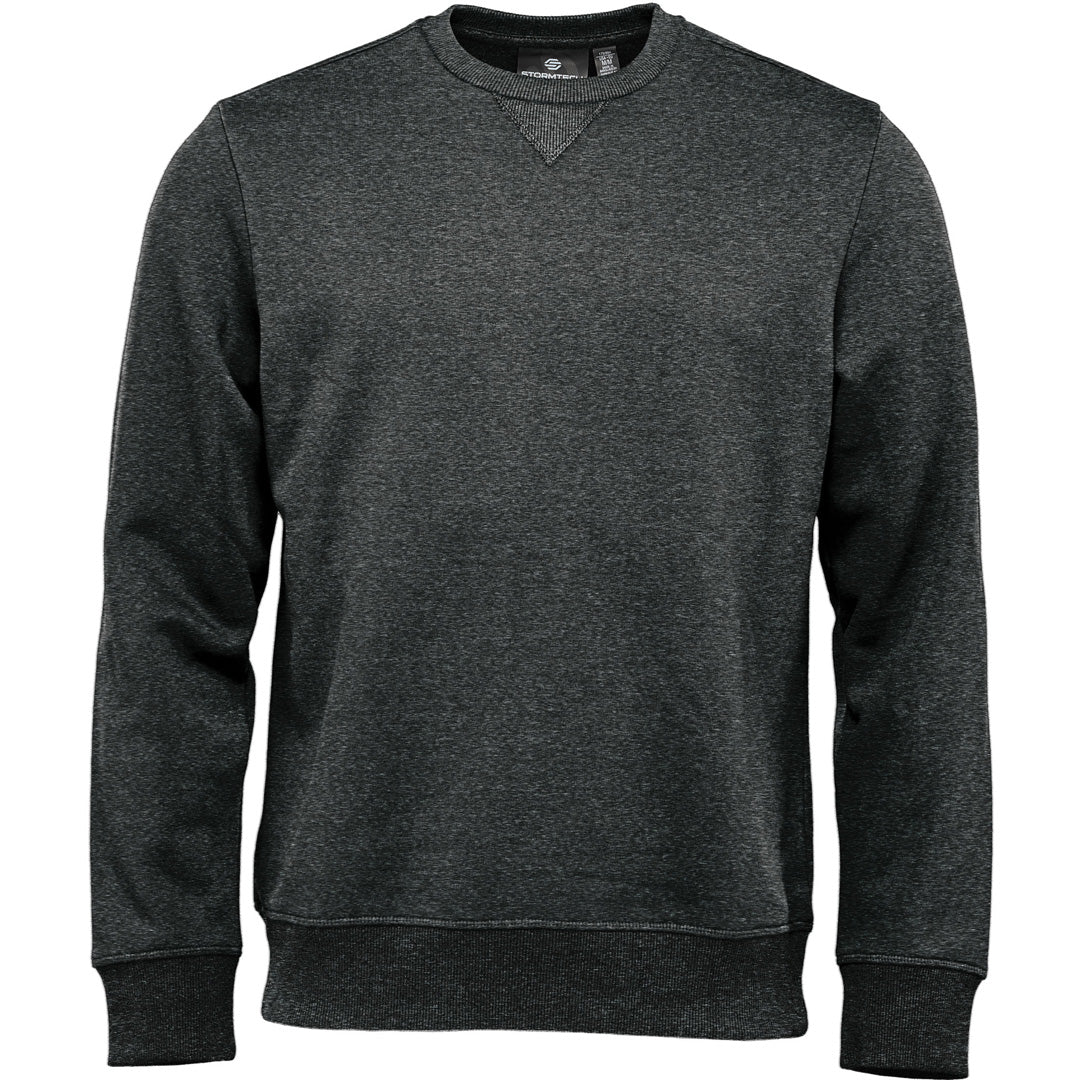 House of Uniforms The Yukon Crew Jumper | Mens Stormtech Carbon Marle
