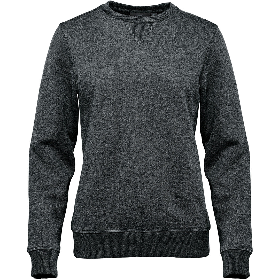 House of Uniforms The Yukon Crew Jumper | Ladies Stormtech Carbon Marle