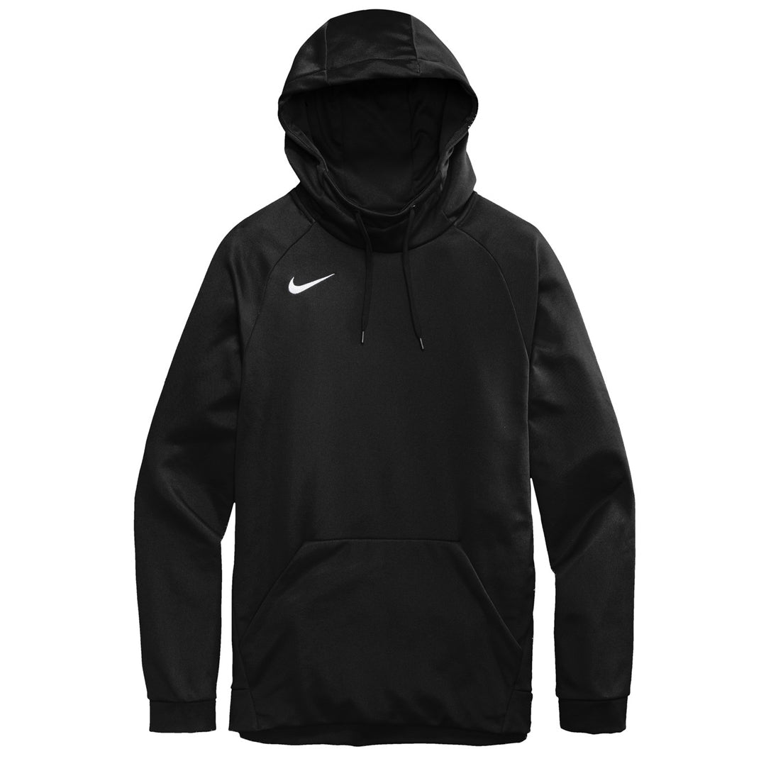 House of Uniforms The Therma Fit Fleece Pullover Hoodie | Mens Nike Black