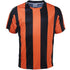 Striped Soccer Jersey | Orange/Black