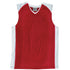 House of Uniforms The Contrast Basketball Singlet | Mens Bocini Red/White