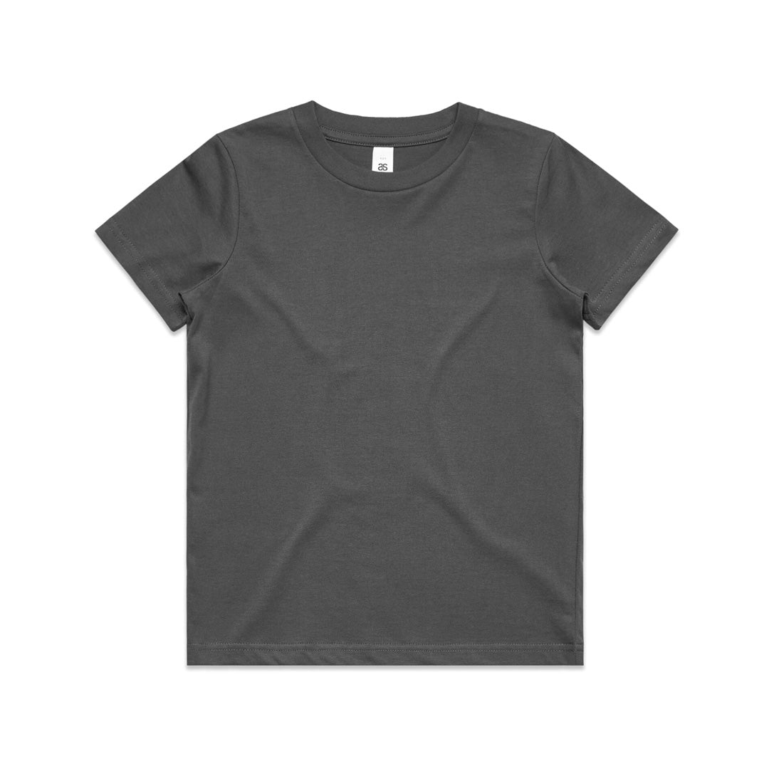 House of Uniforms The Youth Staple Tee | Short Sleeve AS Colour Charcoal