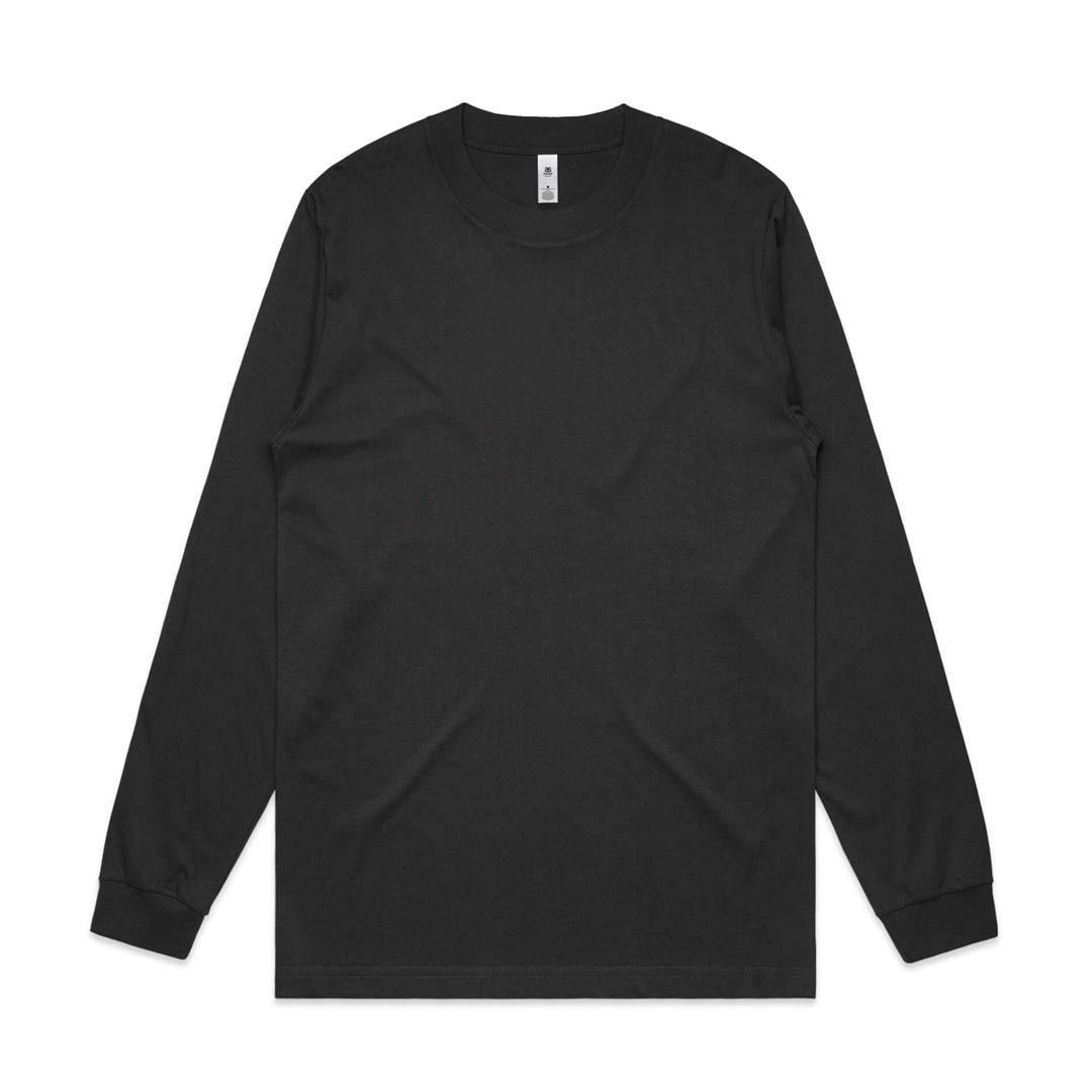 House of Uniforms The General Tee | Mens | Long Sleeve AS Colour Coal