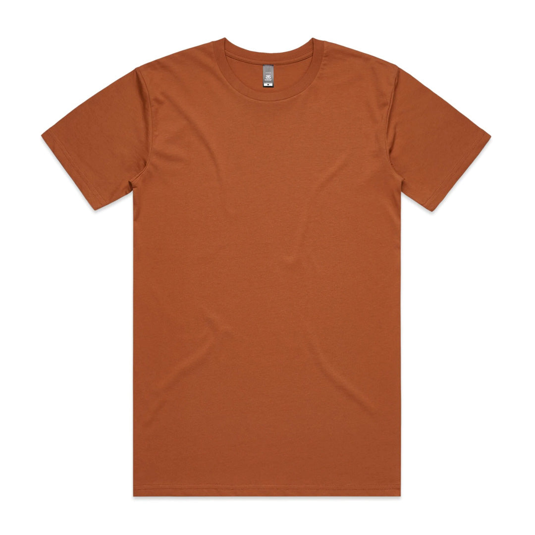House of Uniforms The Staple Tee | Mens | Short Sleeve AS Colour Copper