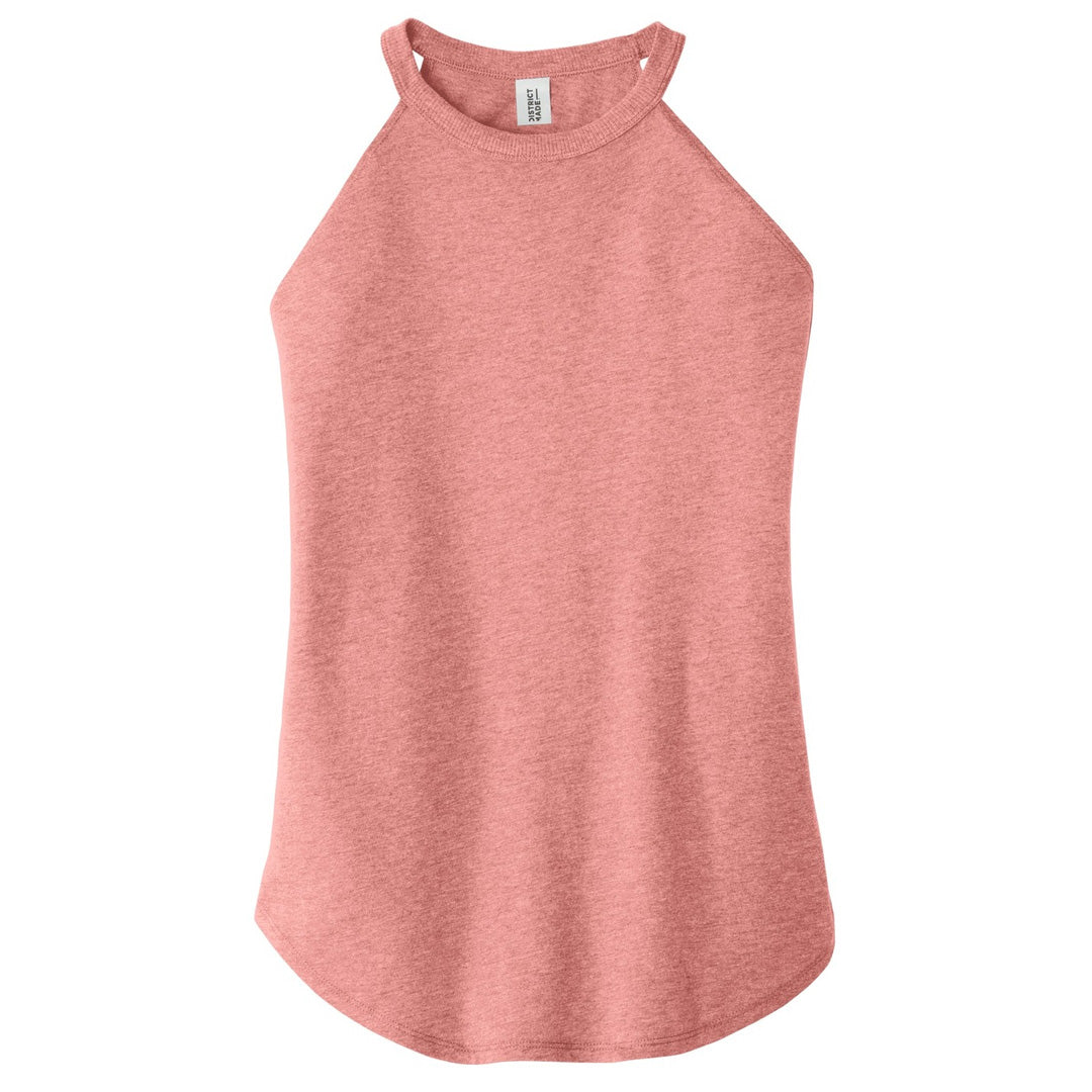House of Uniforms The Rocker Tank | Ladies District Made Blush Marle