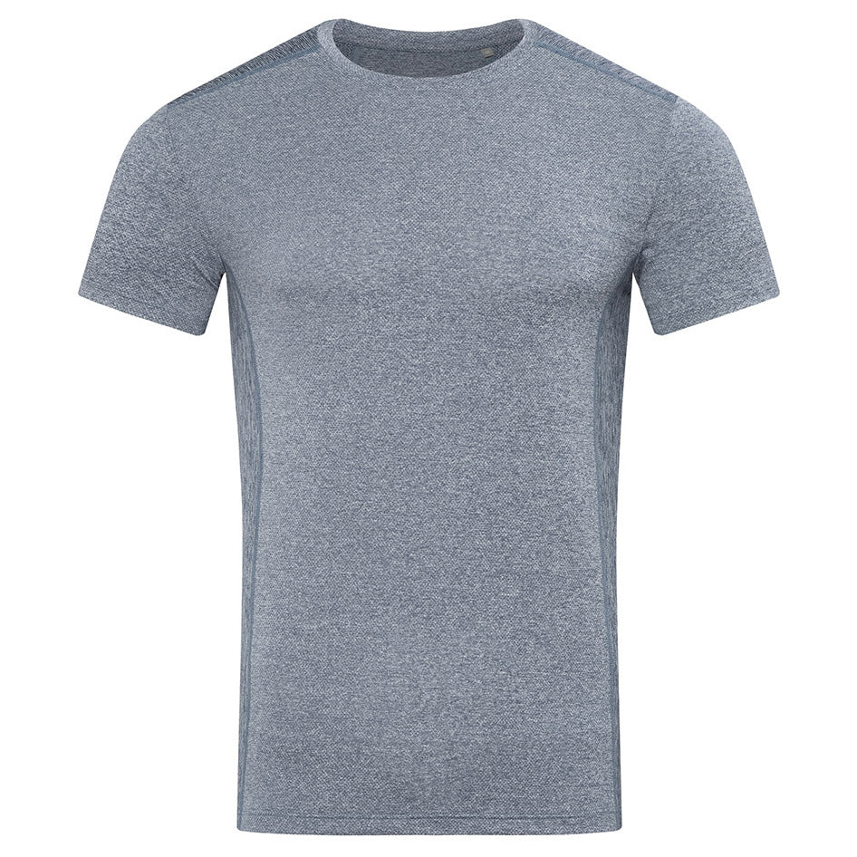 House of Uniforms The Race Recycled Sports Tee | Mens Stedman Denim Marle