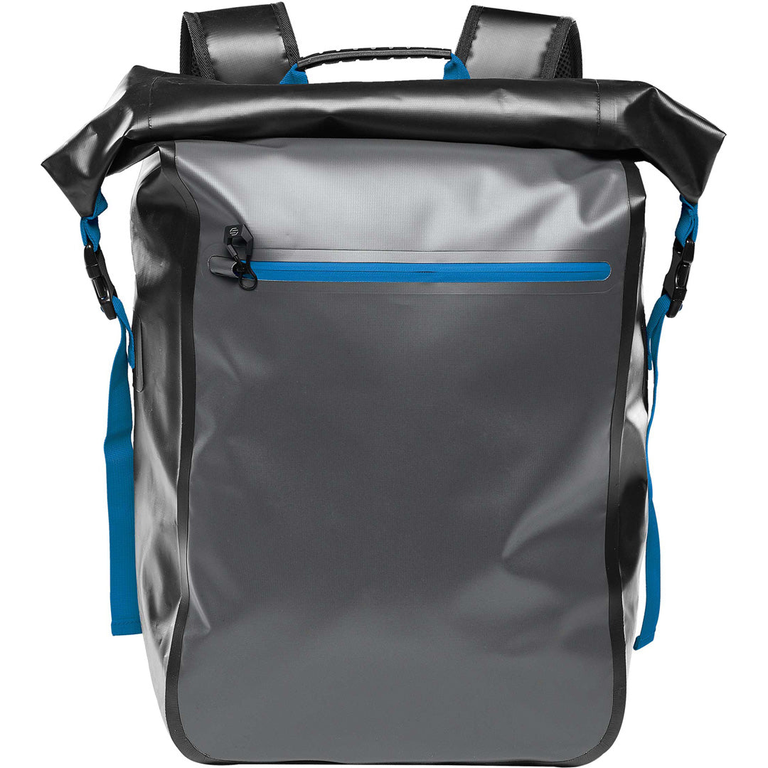 House of Uniforms The Kemano Backpack Stormtech Grey/Blue
