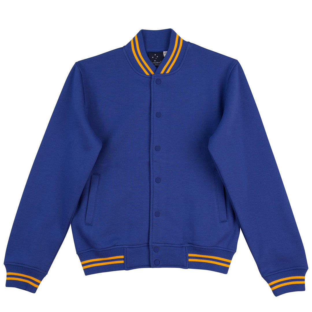House of Uniforms The Letterman Jacket | Adults Winning Spirit Royal/Gold