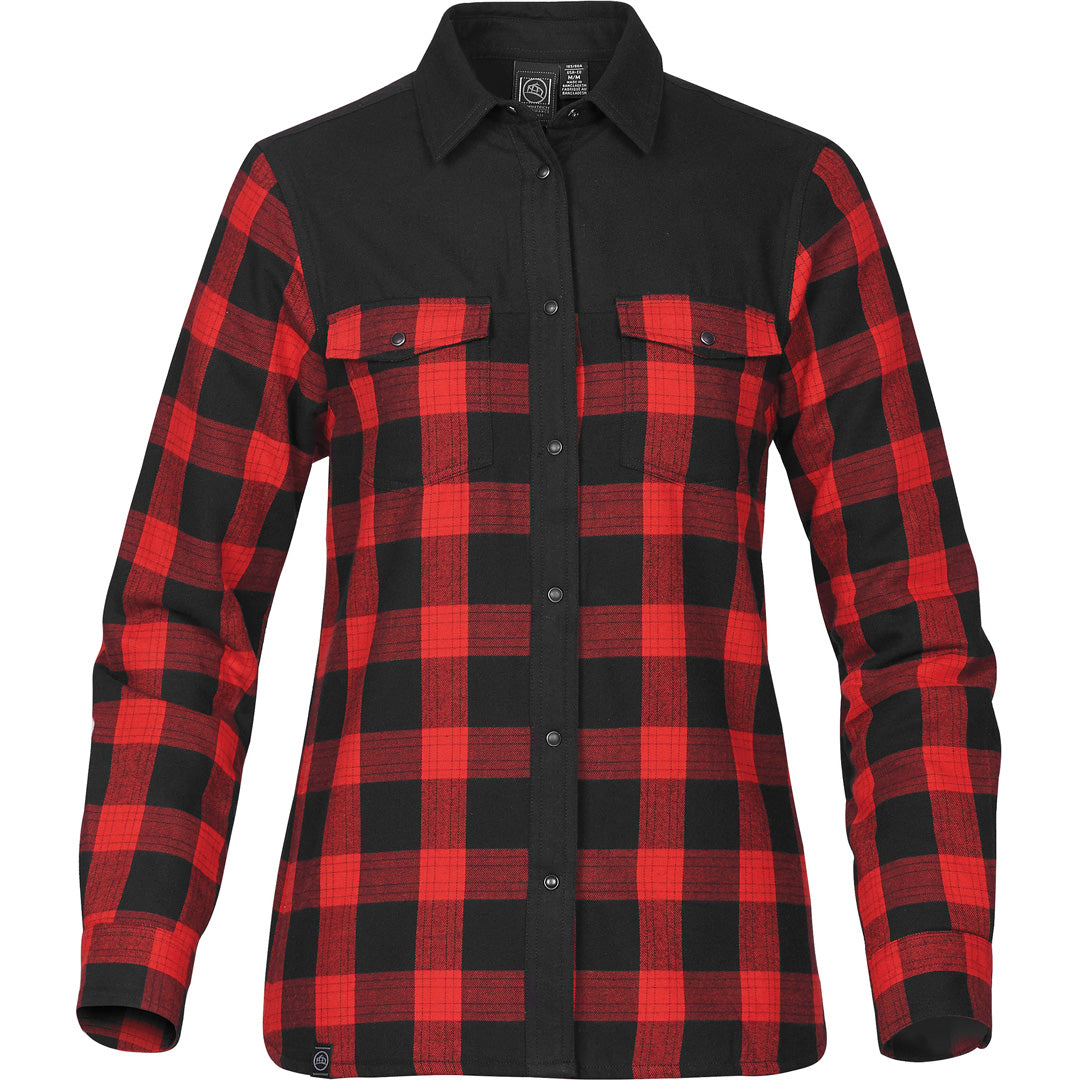 Logan Thermal Shirt | Ladies | Black/Red