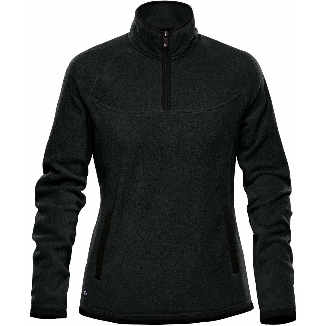 House of Uniforms The Shasta Tech Fleece Jumper | Ladies Stormtech Black