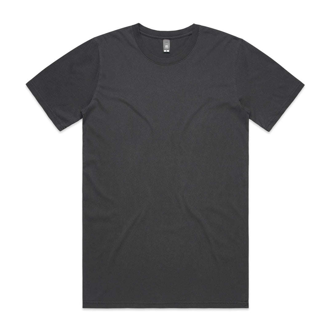 House of Uniforms The Faded Tee | Mens AS Colour Black