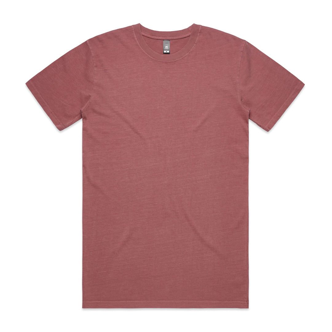 House of Uniforms The Faded Tee | Mens AS Colour Wine