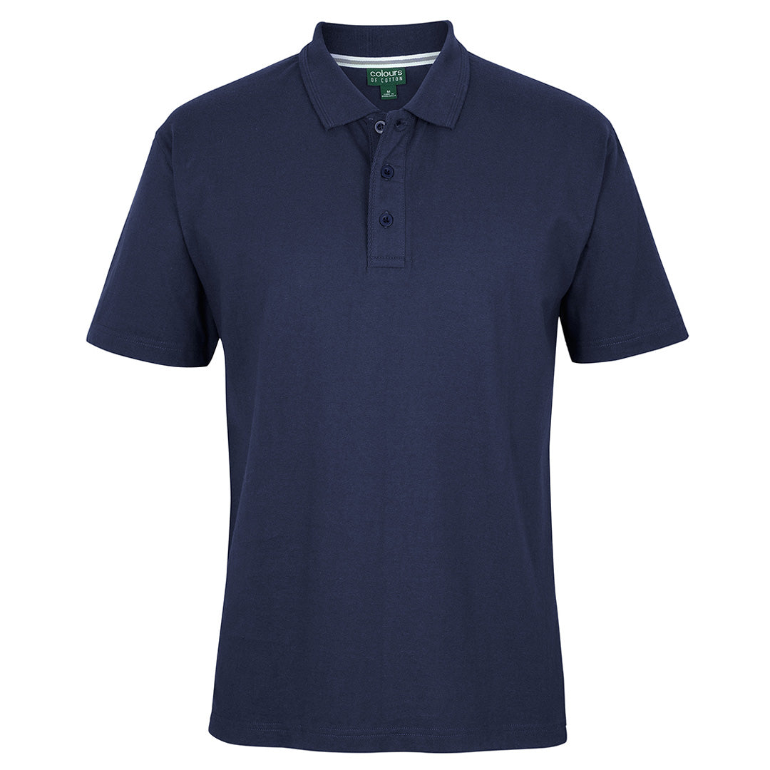 House of Uniforms The C of C Jersey Polo | Short Sleeve | Adults Jbs Wear French Navy