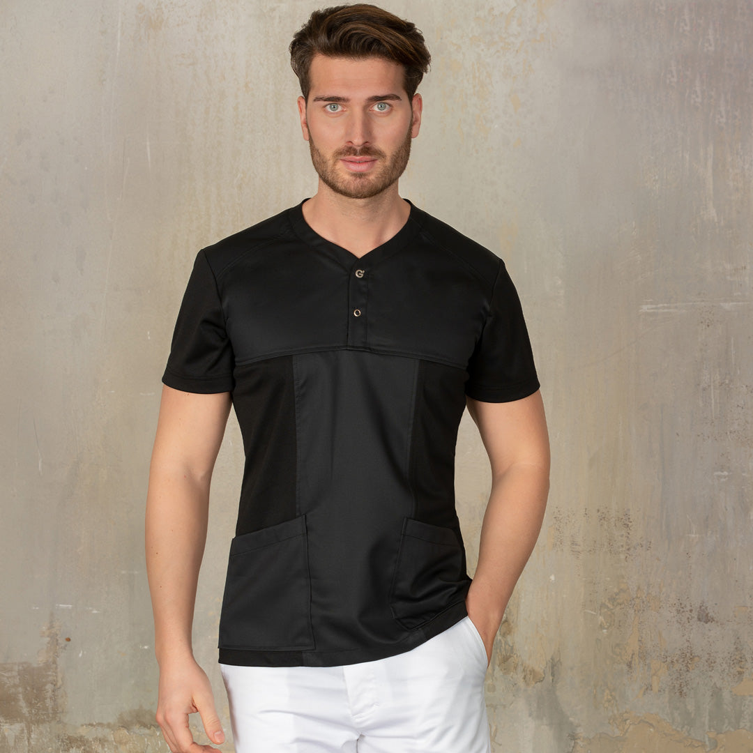 House of Uniforms The Connor Tunic | Mens | Short Sleeve Giblors 