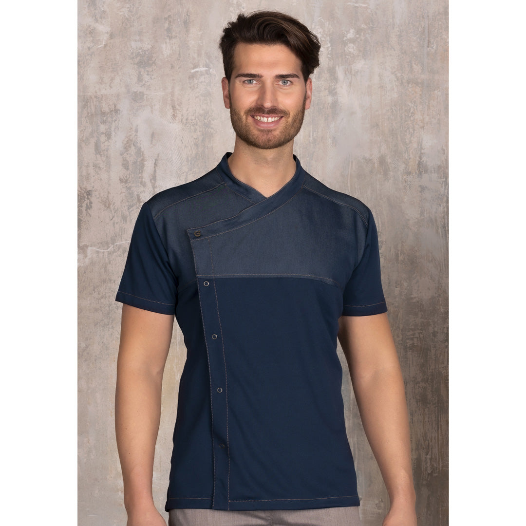 House of Uniforms The Lapo Tunic | Mens | Short Sleeve Giblors 
