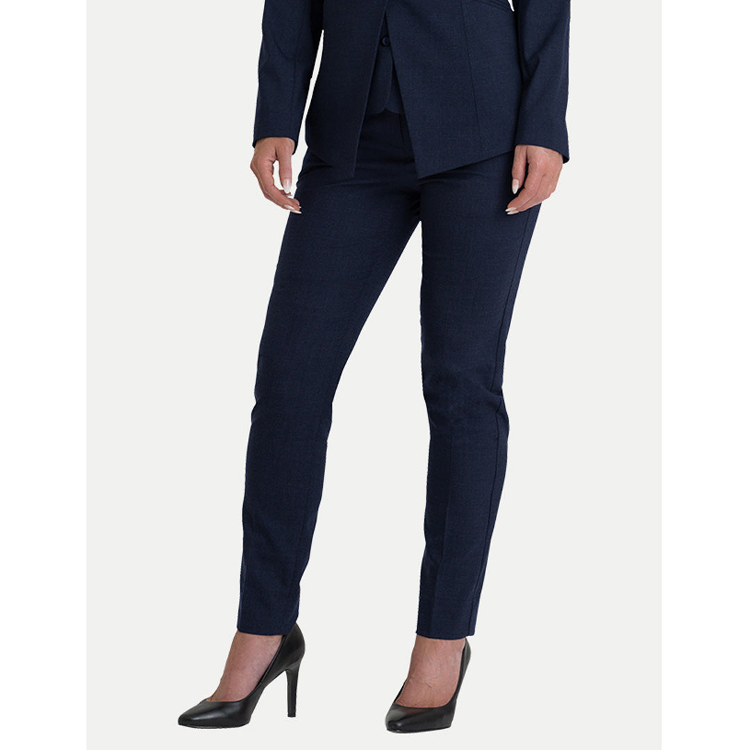 House of Uniforms The Gracie Slim Leg Pant | Ladies | Sorbtek Corporate Comfort Navy