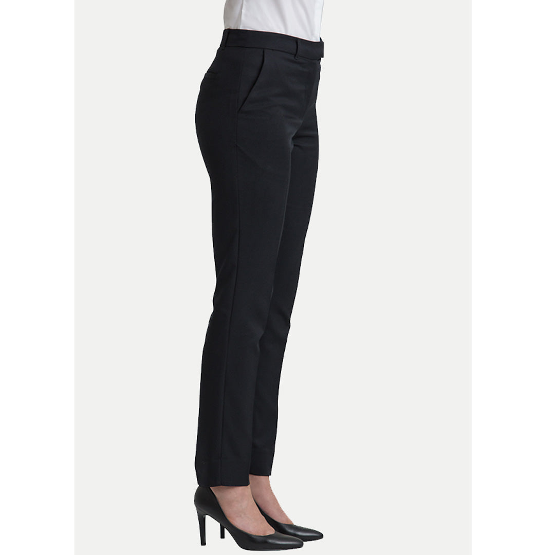 House of Uniforms The Gracie Slim Leg Pant | Ladies | Wool Blend Corporate Comfort 