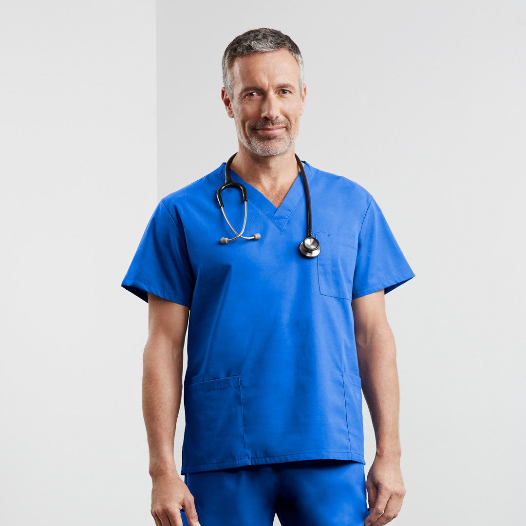 House of Uniforms The Classic Scrub Top | Adults Biz Collection 