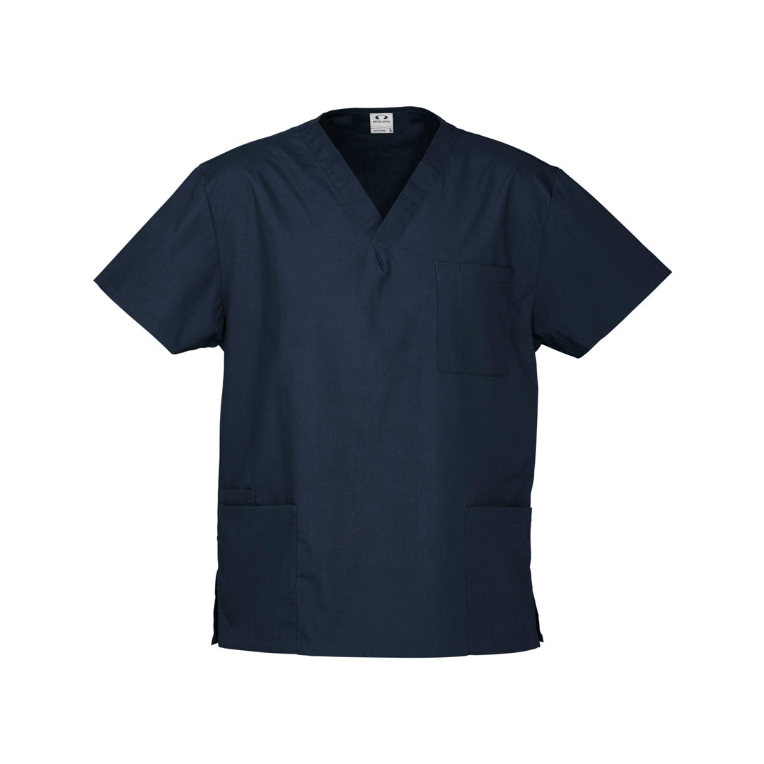 House of Uniforms The Classic Scrub Top | Adults Biz Collection Navy