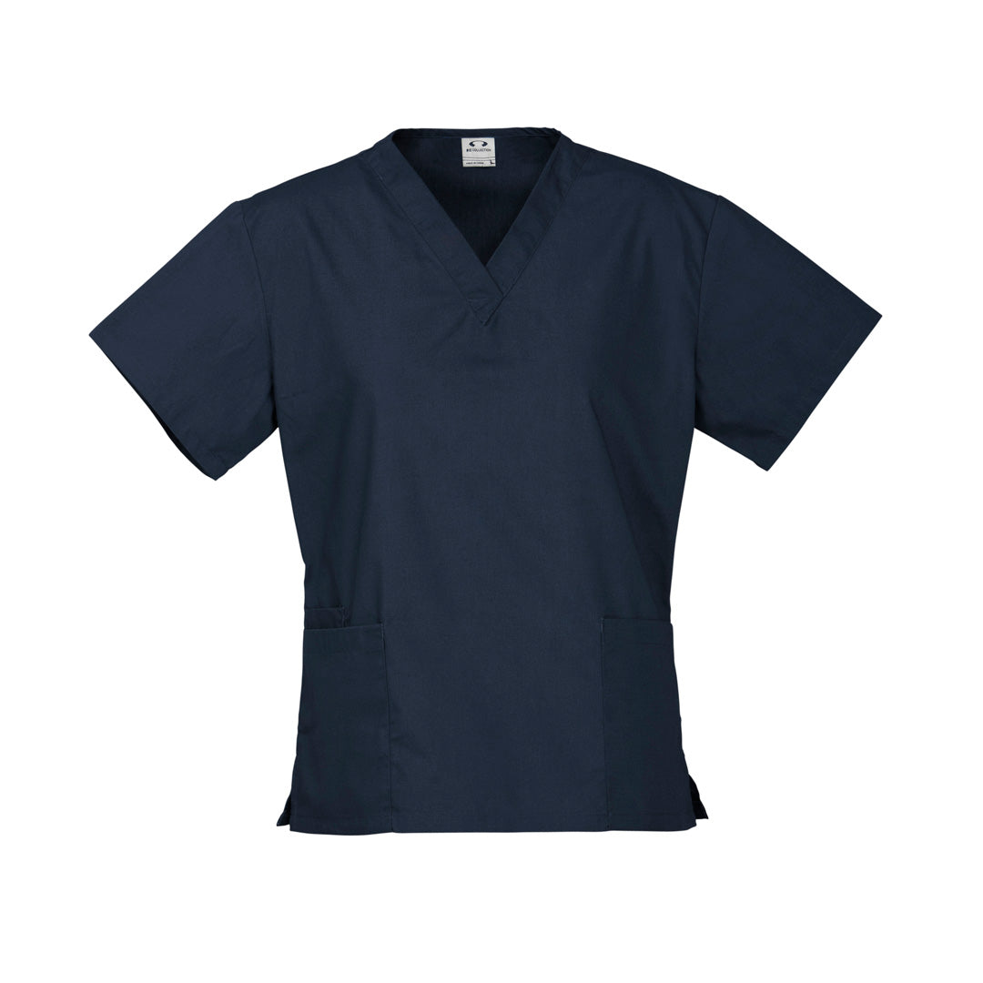 House of Uniforms The Classic Scrub Top | Ladies Biz Collection Navy