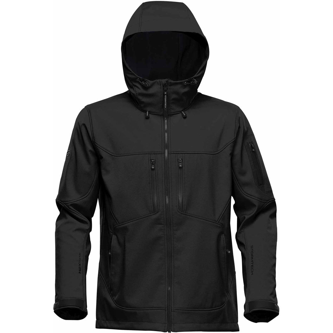 House of Uniforms The Epsilon V2 Soft Shell Jacket | Mens Stormtech Black