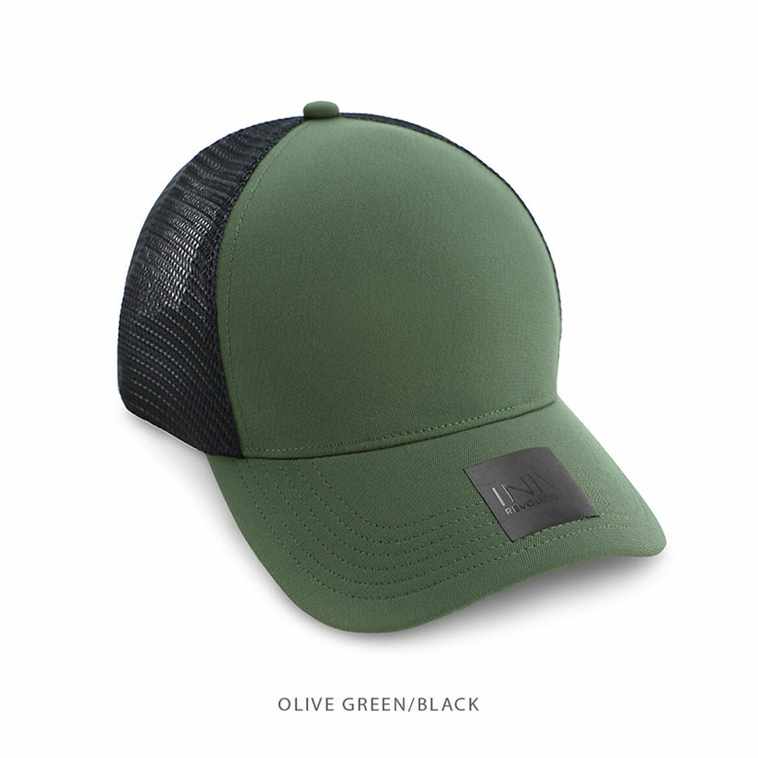 House of Uniforms The Oliver Snap Back Cap | Adults Inivi Olive/Black