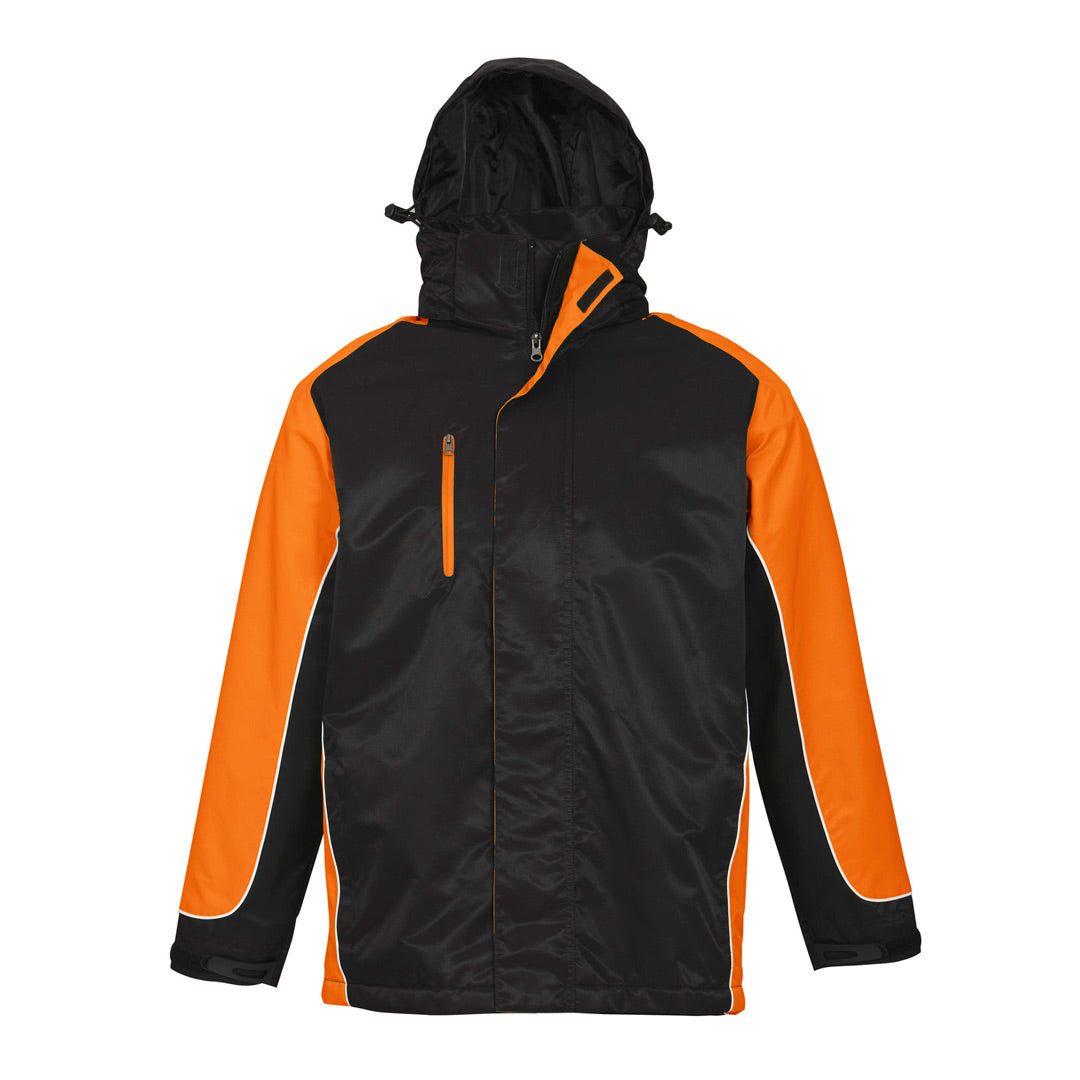House of Uniforms The Nitro Jacket | Unisex Biz Collection Black/Orange