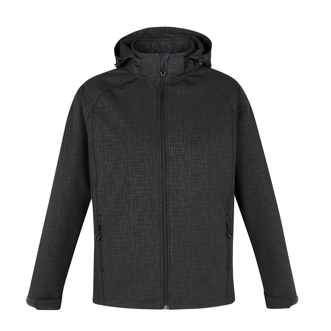 House of Uniforms The Geo Jacket | Mens Biz Collection Black