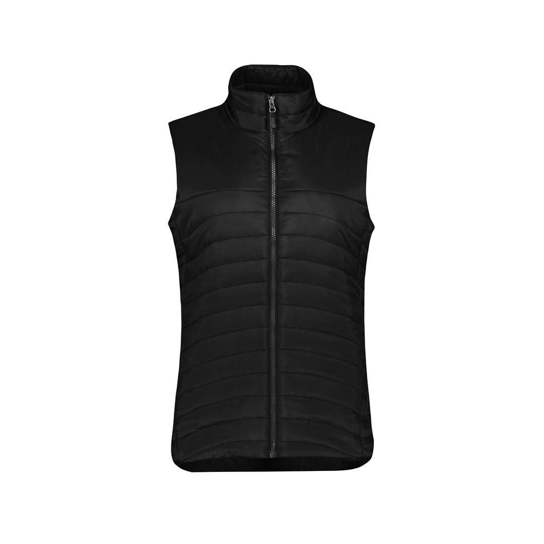 House of Uniforms The Expedition Vest | Ladies Biz Collection Black