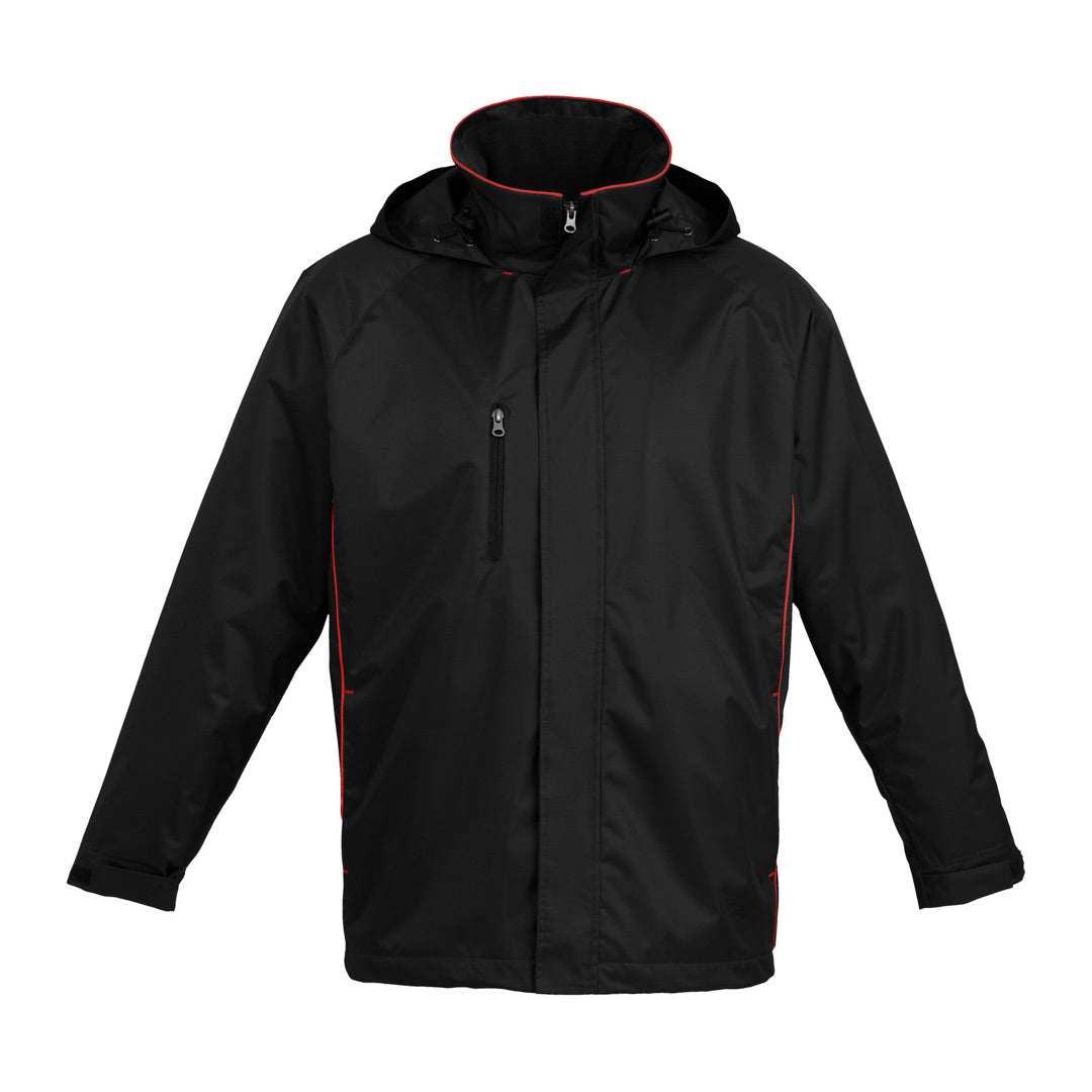 House of Uniforms The Core Jacket | Unisex Biz Collection Black/Red