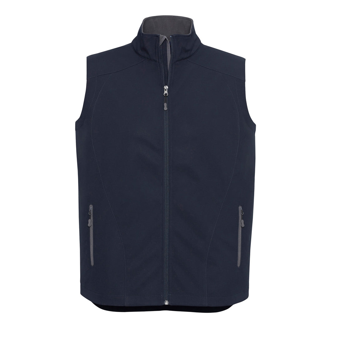 House of Uniforms The Geneva Vest | Mens Biz Collection Navy/Graphite