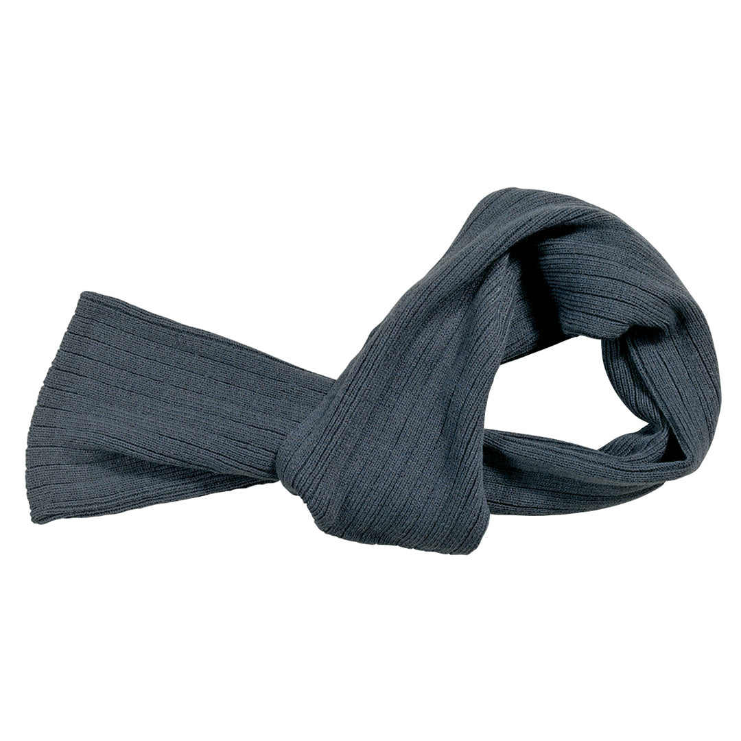 House of Uniforms The Cable Knit Scarf | Adults Legend Charcoal