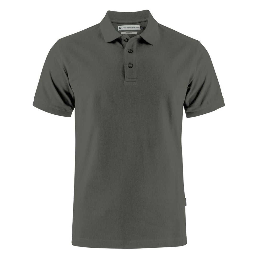 House of Uniforms The Neptune Polo | Mens | Regular Fit James Harvest Anthracite