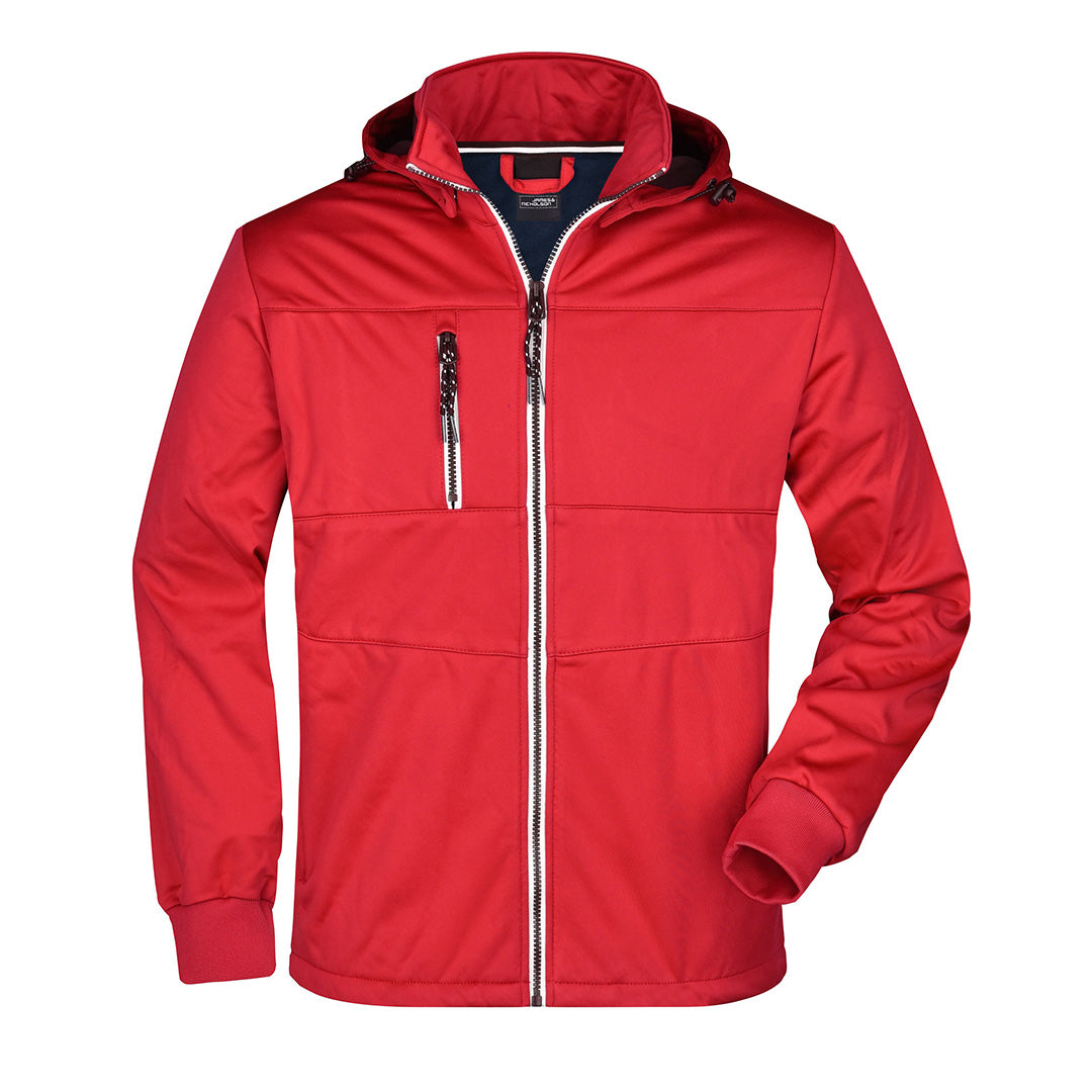 House of Uniforms The Maritime Jacket | Mens James & Nicholson Red